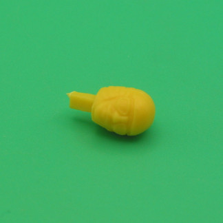Really Useful Spares Repro Scalextric Head RUHE3 VINTAGE   YELLOW  PLASTIC RUSC