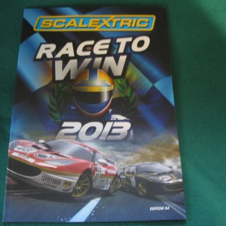 SCALEXTRIC  54TH   EDITION CATALOGUE 2013 VERY GOOD  CONDITION