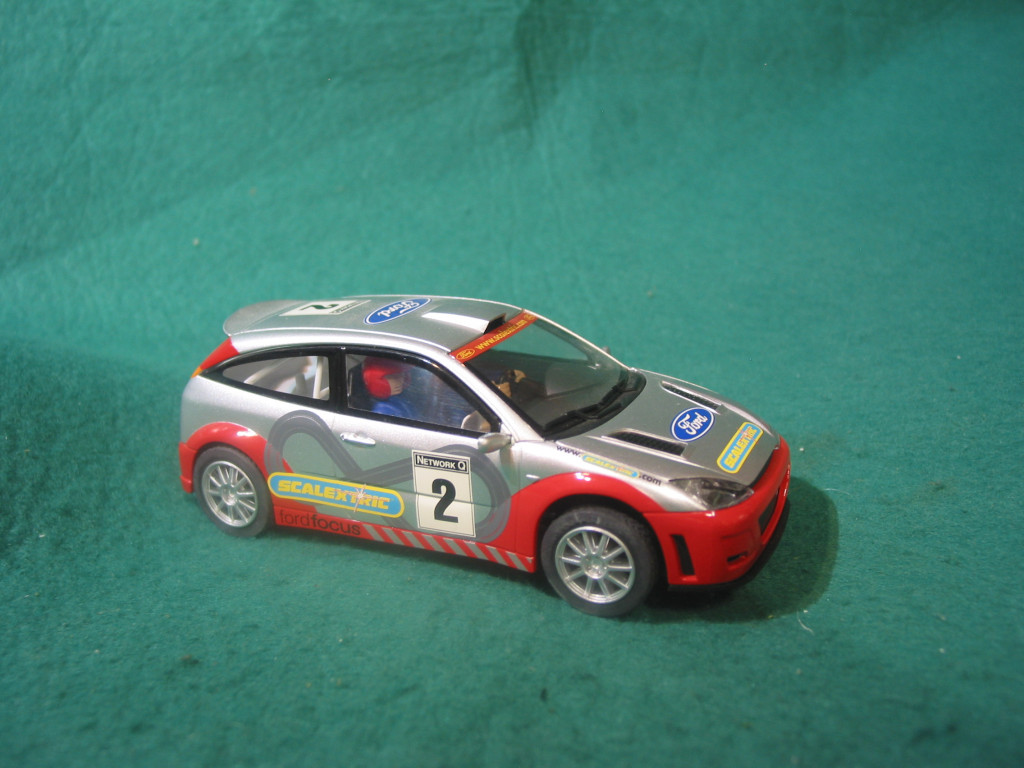 scalextric Ford Focus WRC Slot Car used unboxed Condition 