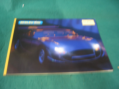 SCALEXTRIC  CATALOGUE 40TH EDITION  EXCELLENT