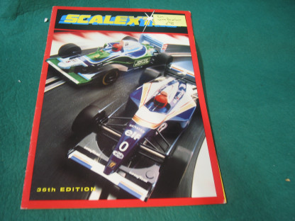 SCALEXTRIC  CATALOGUE 36th EDITION  EXCELLENT WITH PRICE LIST