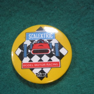 Vintage Scalextric Models Tri-Ang pin badge 1960s Model Motor Racing Slot Cars 