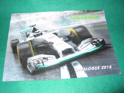 SCALEXTRIC  56TH  EDITION CATALOGUE 2015 VERY GOOD  CONDITION