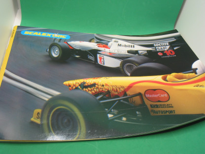 SCALEXTRIC 39TH  EDITION CATALOGUE 1998   GOOD  CONDITION slight spine damage with price list