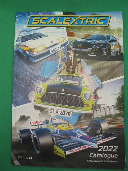 SCALEXTRIC CATALOGUE 2022 63RD    EDITION MINT