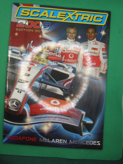SCALEXTRIC CATALOGUE 2009 50TH  EDITION MINT
