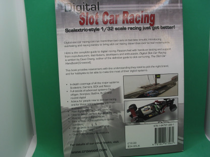 book DIGITAL SLOT CAR RACING IN 1/32 SCALE  Dave Chang  COVERING Scalextric Carrera Ninco SCX and specialist digital systems  exc - Image 3
