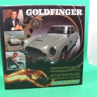 SCALEXTRIC C3091A GOLDFINGER JAMES BOND 007 ASTON MARTIN DB5  BNIB