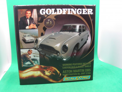SCALEXTRIC C3091A GOLDFINGER JAMES BOND 007 ASTON MARTIN DB5  BNIB