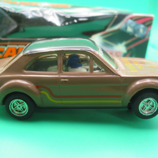 SCALEXTRIC C287 FORD ESCORT MKl WESTWOOD REPRO FRONT BUMPER VG+ BOXED WORKING LIGHTS