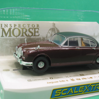 SCALEXTRIC C4502 JAGUAR MKll INSPECTOR MORSE DPR  BNIB -