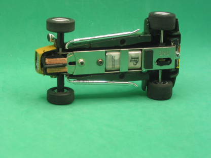 1/32 SLOT CAR  LOTUS 7 GREEN #12 PENELOPE PITSTOP CHASSIS RUNS SUPERBLY - Image 3