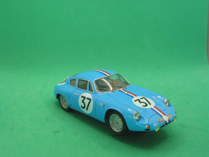 GHOST MODLES PORSCHE ABARTH 24 HR LE MANS 1961 GM010/2RTR BLUE #37 STUNNING HAND BUILT BY 'CHRIS' - Image 6