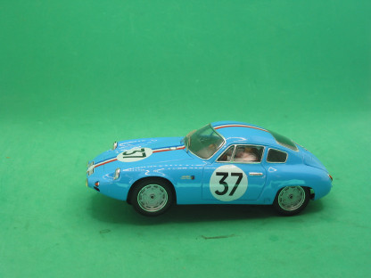 GHOST MODLES PORSCHE ABARTH 24 HR LE MANS 1961 GM010/2RTR BLUE #37 STUNNING HAND BUILT BY 'CHRIS' - Image 4