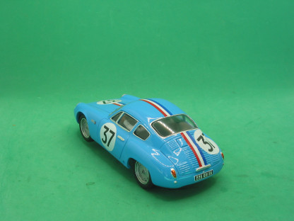 GHOST MODLES PORSCHE ABARTH 24 HR LE MANS 1961 GM010/2RTR BLUE #37 STUNNING HAND BUILT BY 'CHRIS' - Image 3