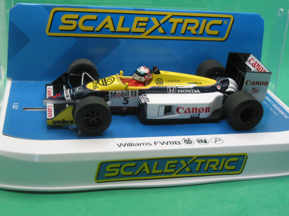SCALEXTRIC C4508 WILLIAMS FWllb 1987 BRITISH BRAND PRIX  BNIB