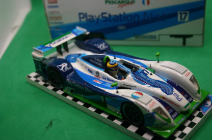 mtr 32 PESCAROLO SPORT BLUE/RED/GREEN #17 'PLAYSTATION'  hand built slot car - Image 6