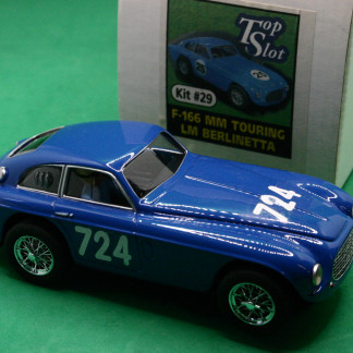 top slot kit #29  Ferrari 166 mm touring lm berlinetta #724 rtr