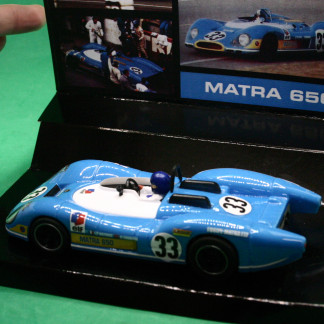 RAC REPLICAS AUTOMOVILES DE COMPETICION MATRA 650 LE MANS 1969 JP BELTOISE P COURAGE #33 good quality model - poor box