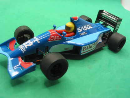 SCX SCALEXTRIC  8357 JORDAN YAMAHA BARCLAY EXCELLENT  CONDITION UNBOXED