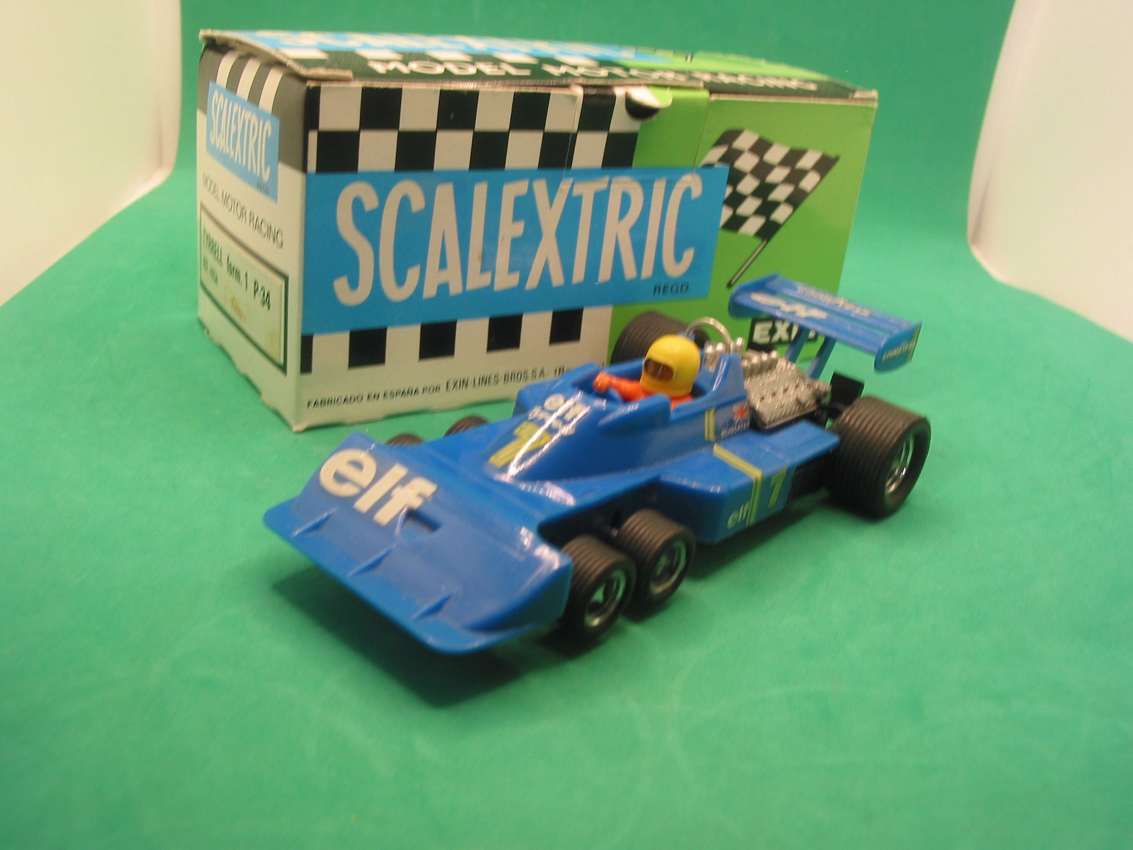ミニカー Tyrrell P34 1976 6-Wheeler J. Scheckter 京商、「Tyrrell P34 1976」ミニカーをファミマで販売！ シックス