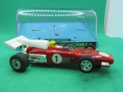 SCALEXTRIC C25 FERRARI 312 TYPE 1 VERSION WITH RX MOTOR VG+ BOXED