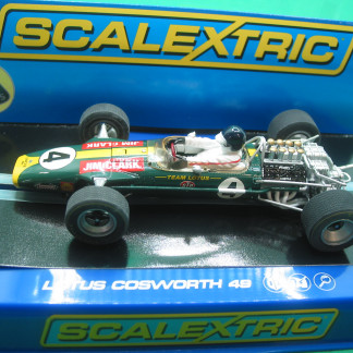SCALEXTRIC  C3206 TEAM LOTUS 49 JIM CLARK 1968 KYALAMI #4 BNIB