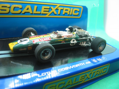 SCALEXTRIC  C3206 TEAM LOTUS 49 JIM CLARK 1968 KYALAMI #4 BNIB - Image 4
