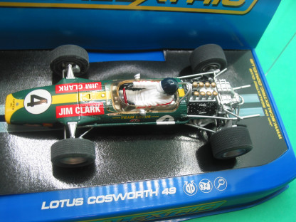 SCALEXTRIC  C3206 TEAM LOTUS 49 JIM CLARK 1968 KYALAMI #4 BNIB - Image 3