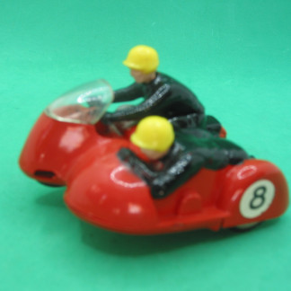 VINTAGE TRIANG SCALEXTRIC B1 TYPHOON MOTORCYCLE RED RARE 3 WHEEL VERSION RED #8 UNBOXED EXCELLENT CONDITION