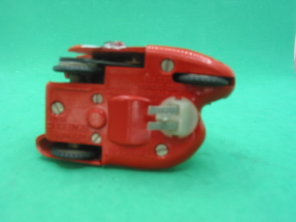 VINTAGE TRIANG SCALEXTRIC B1 TYPHOON MOTORCYCLE RED RARE 3 WHEEL VERSION RED #8 UNBOXED EXCELLENT CONDITION - Image 3