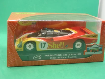SLOT IT 1/32 SLOT CAR SICA03D PORSCHE 962C #17 LE MANS 1988 SHELL BNIB