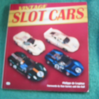 book  VINTAGE SLOT CARS  PHILIPPE  DE LESPINAY   PRE OWNED VERY GOOD CONDITION