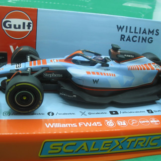 SCALEXTRIC C4559 WILLIAMS FW45 ALEXANDER ALBON 2023 GULF EDITION