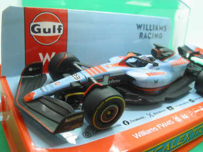 SCALEXTRIC C4559 WILLIAMS FW45 ALEXANDER ALBON 2023 GULF EDITION - Image 2