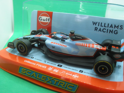 SCALEXTRIC C4559 WILLIAMS FW45 ALEXANDER ALBON 2023 GULF EDITION - Image 3