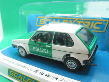 SCALEXTRIC C4572 VOLKSWAGEN GOLF MKl GTI POLIZEI BNIB DPR FLASHING LIGHT - Image 4