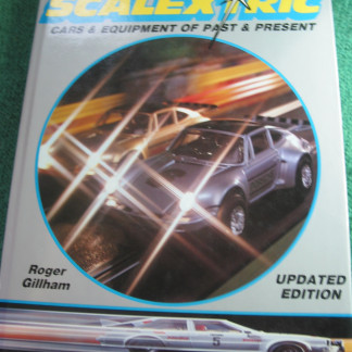book SCALEXTRIC CARS AND EQUIPMENT PAST AND PRESENT  'UPDATED EDITION'  GOOD  CONDITON
