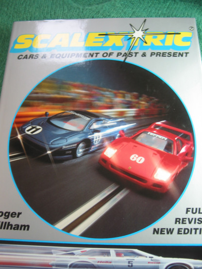 book SCALEXTRIC CARS AND EQUIPMENT PAST AND PRESENT  3RD EDITION SIGNED 257/750 CERTIFICATED  VERY GOOD  CONDITON