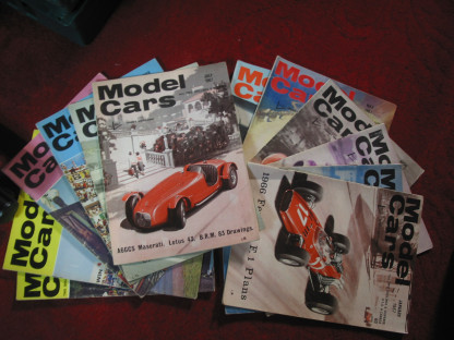 MODEL CARS HOBBY MAGAZINE 1967 (FULL YEAR) 12 ISSUES ALL PRE OWNED AND READ BUT SUCH A GREAT SOURCE OF INFORMATION - GREAT READ WITH SOME GREAT ADVERTS/ARTICLES AND PERIOD FRONT COVERS  - great opportunity