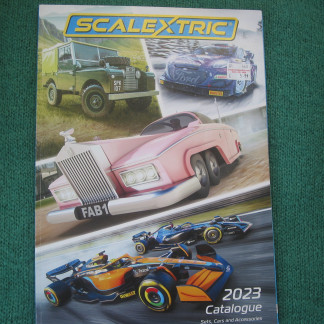 SCALEXTRIC 64TH EDITION CATALOGUE 2023 EXCELLENT CONDITION