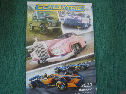SCALEXTRIC 64TH EDITION CATALOGUE 2023 EXCELLENT CONDITION