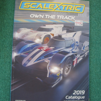 SCALEXTRIC 60TH EDITION CATALOGUE 2019 EXCELLENT CONDITION