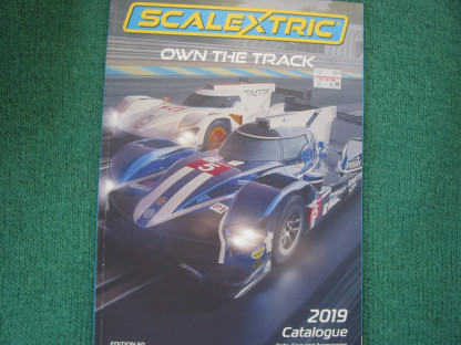 SCALEXTRIC 60TH EDITION CATALOGUE 2019 EXCELLENT CONDITION