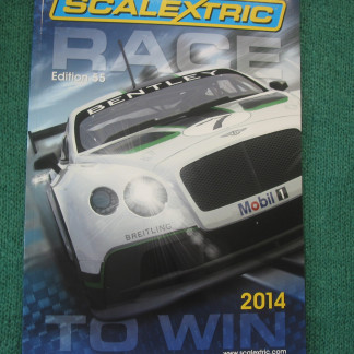 SCALEXTRIC 55TH EDITION CATALOGUE 2014 EXCELLENT CONDITION