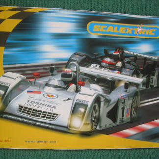 SCALEXTRIC 42 EDITION CATALOGUE 2001  EXCELLENT CONDITION