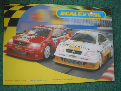 SCALEXTRIC 42/2nd  EDITION CATALOGUE 2001  EXCELLENT CONDITION