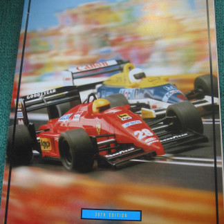 SCALEXTRIC  CATALOGUE 30th   EDITION  1989 + price list EXCELLENT
