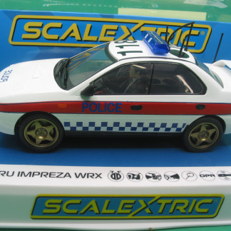 SCALEXTRIC C4429 SUBARU IMPREZA WRX POLICE EDITION BNIB