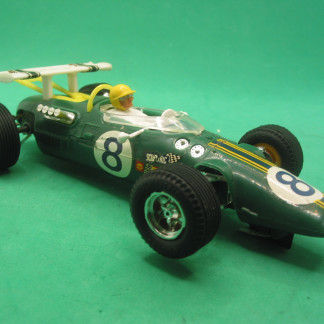 VINTAGE TRIANG SCALEXTRIC C8 LOTUSINDIANAPOLIS LOVLEY ORIGINAL CAR OUTSTANDING CHROME   EXCELLENT